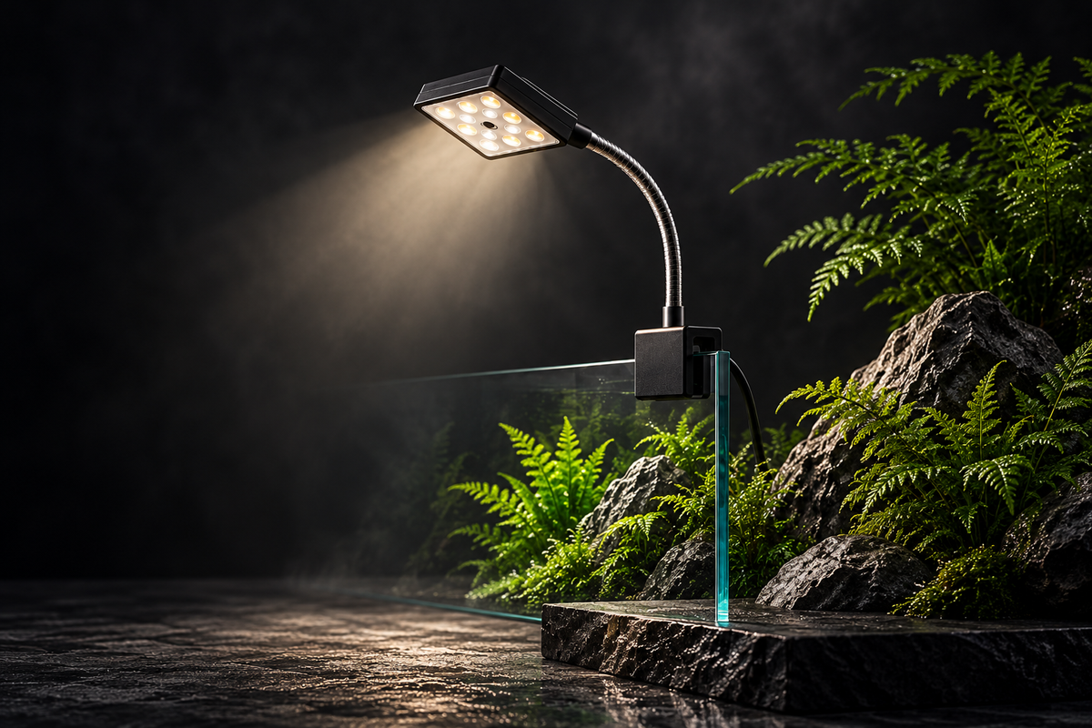 Aqua Lumex armatür ve doğal bitkiler